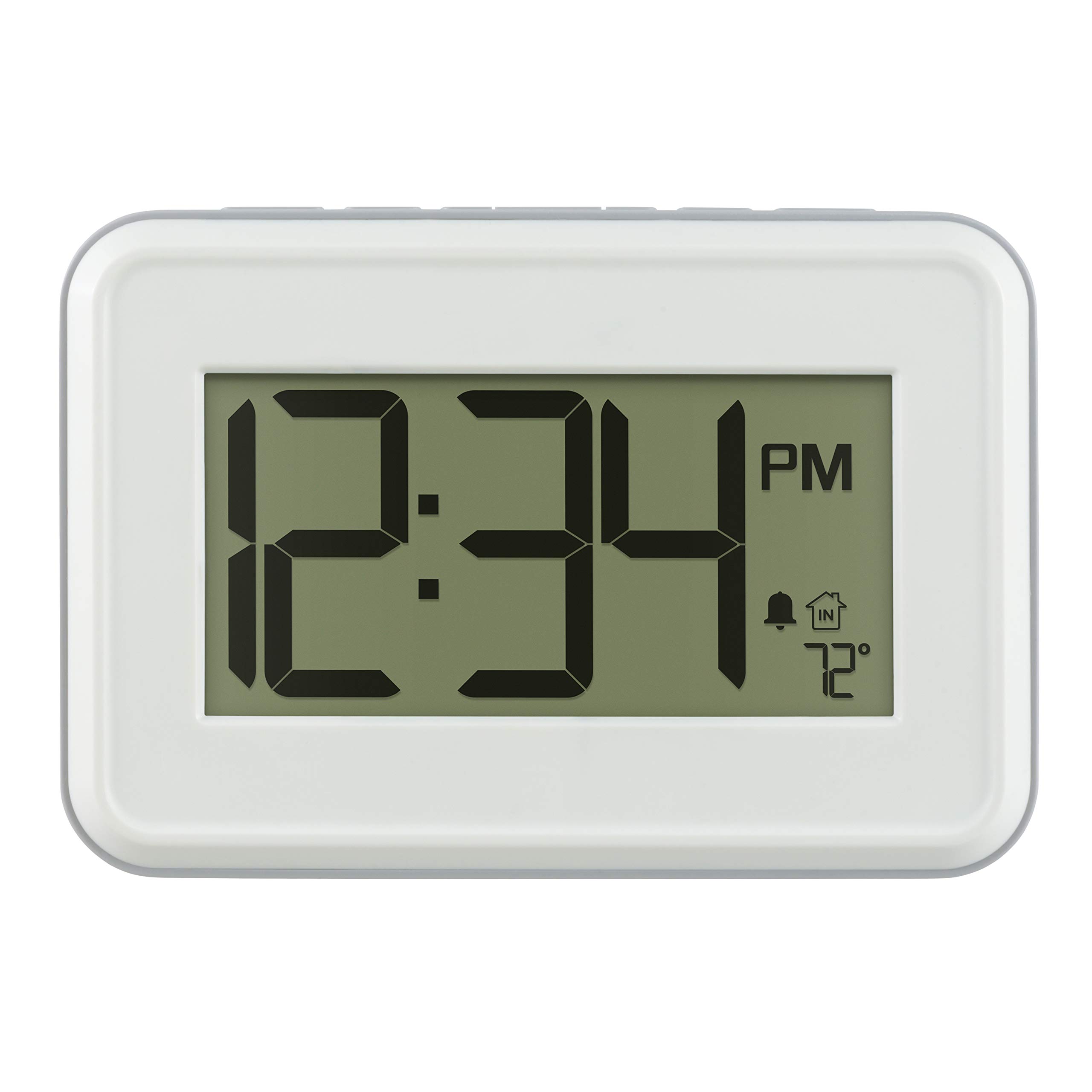 Amazon.com: La Crosse Technology 513-113W Digital White Wall Clock